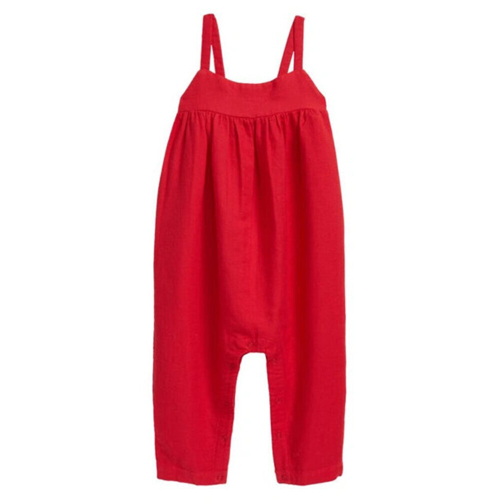 Nordstrom Babies' Live To Play Organic Cotton Romper In Red Saucy Size 3 Months